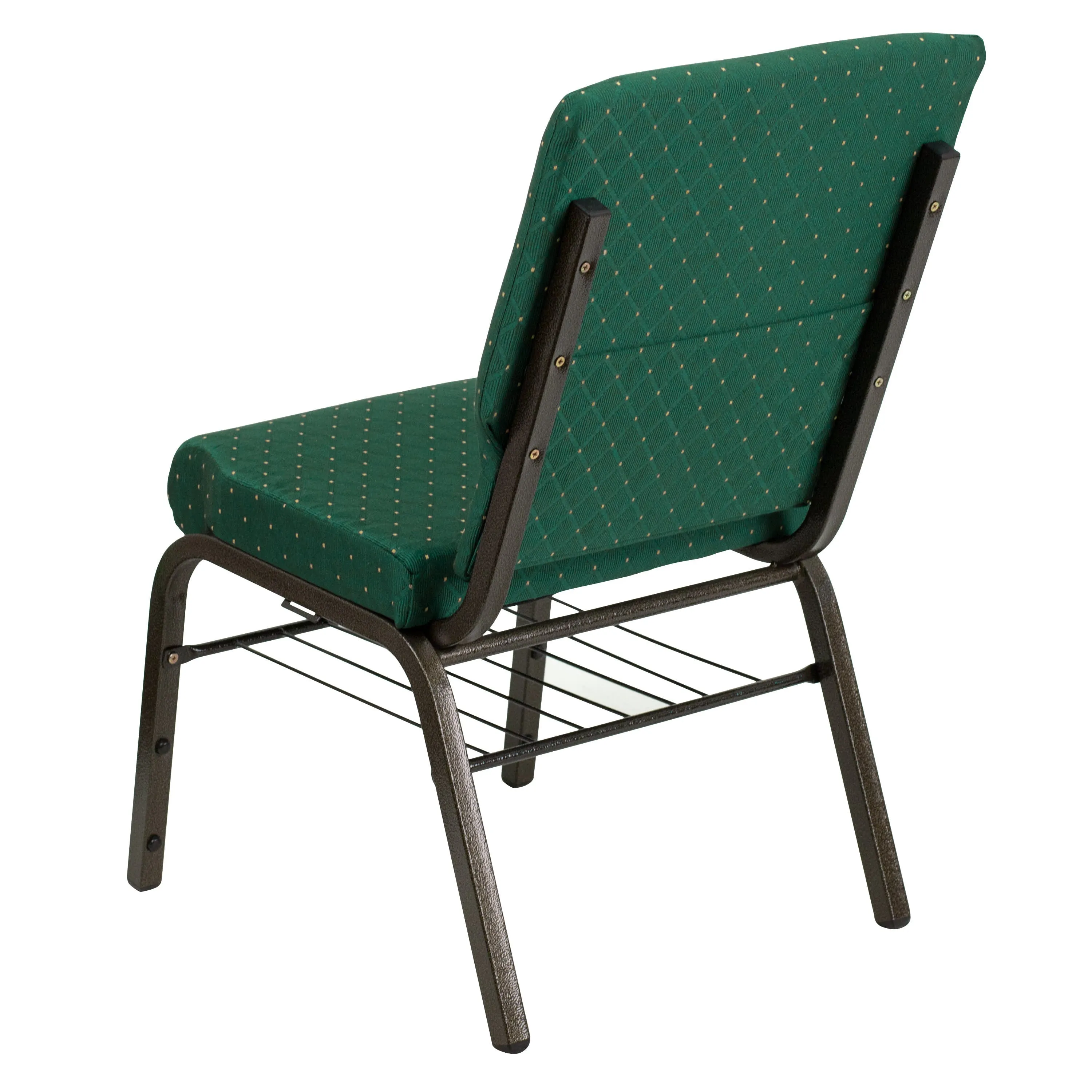 HERCULES Series 18.5''W Church Chair with Book Rack