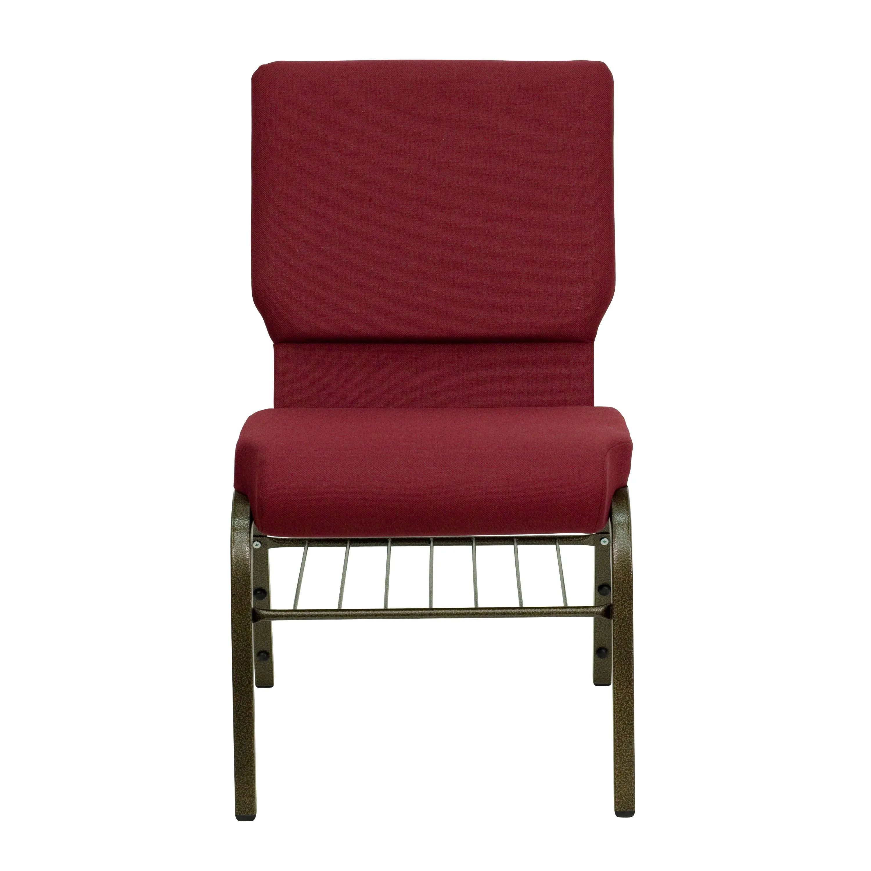 HERCULES Series 18.5''W Church Chair with Book Rack