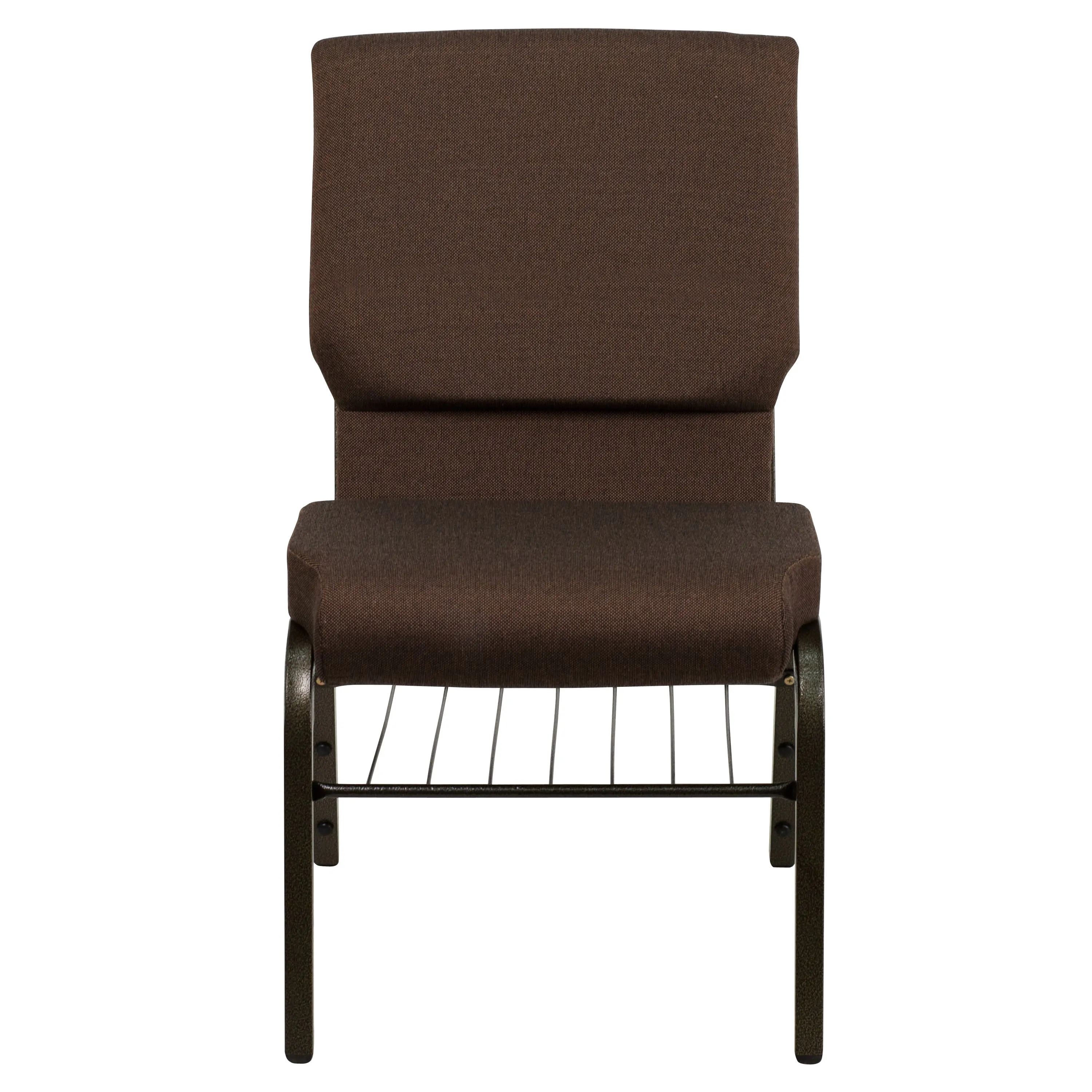 HERCULES Series 18.5''W Church Chair with Book Rack