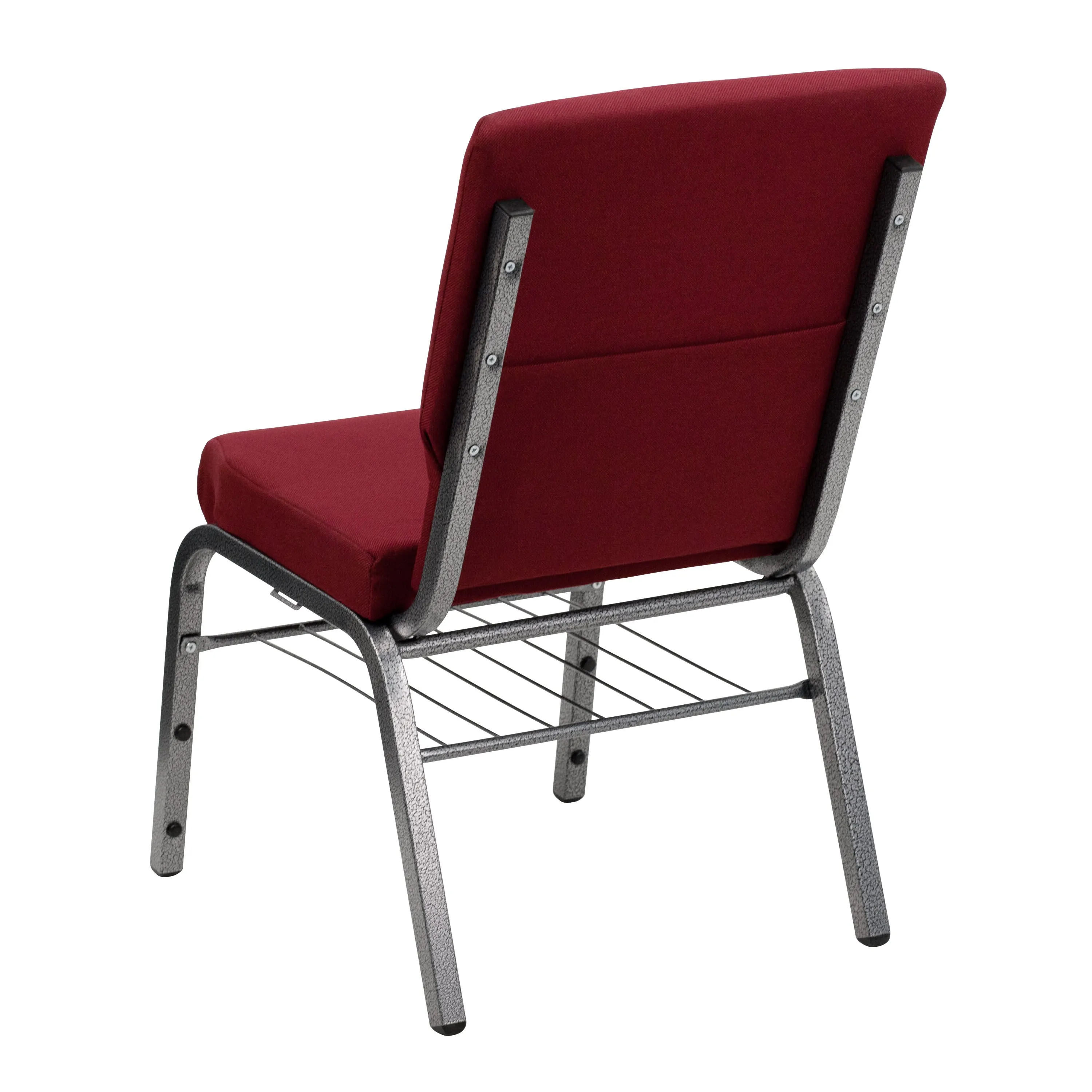HERCULES Series 18.5''W Church Chair with Book Rack
