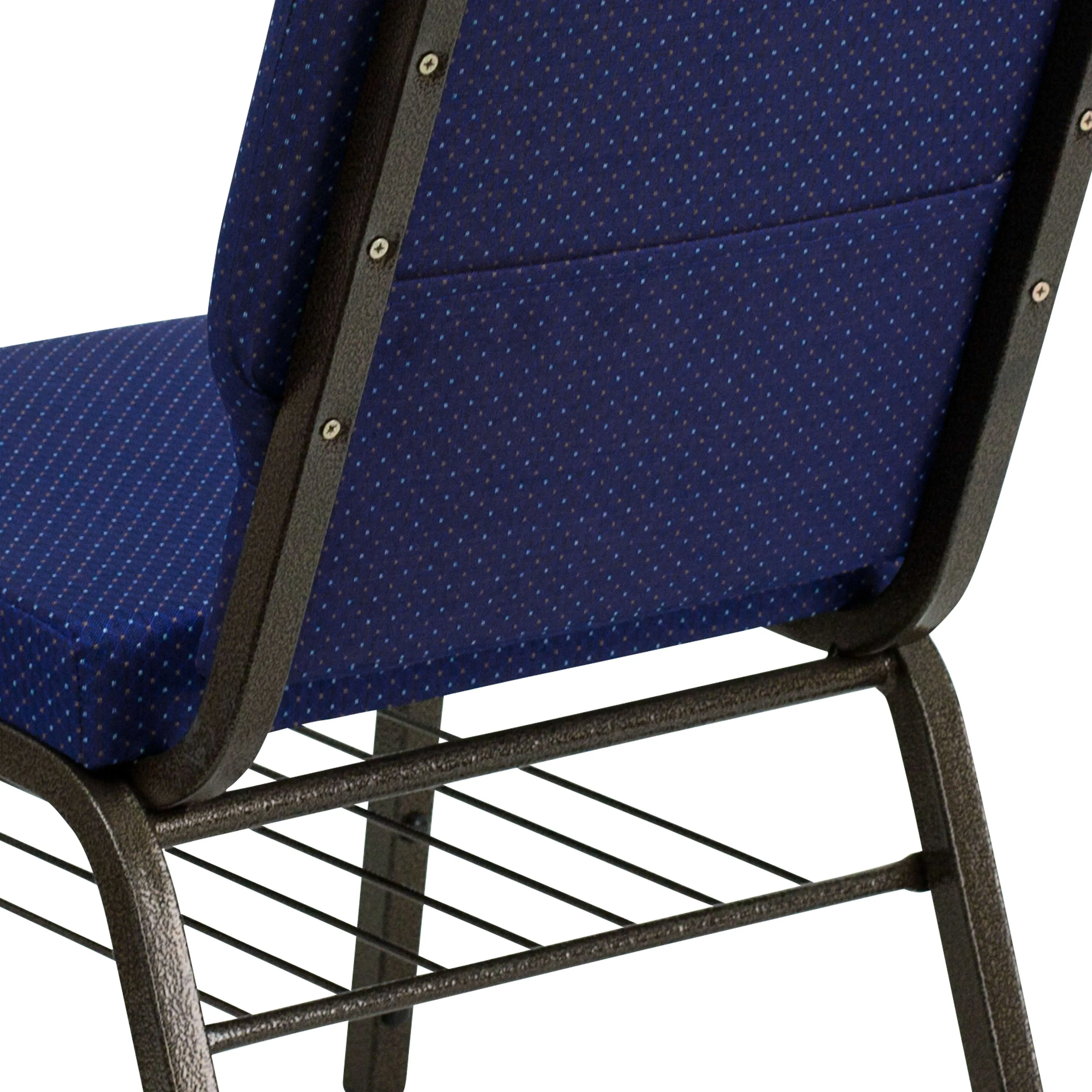 HERCULES Series 18.5''W Church Chair with Book Rack