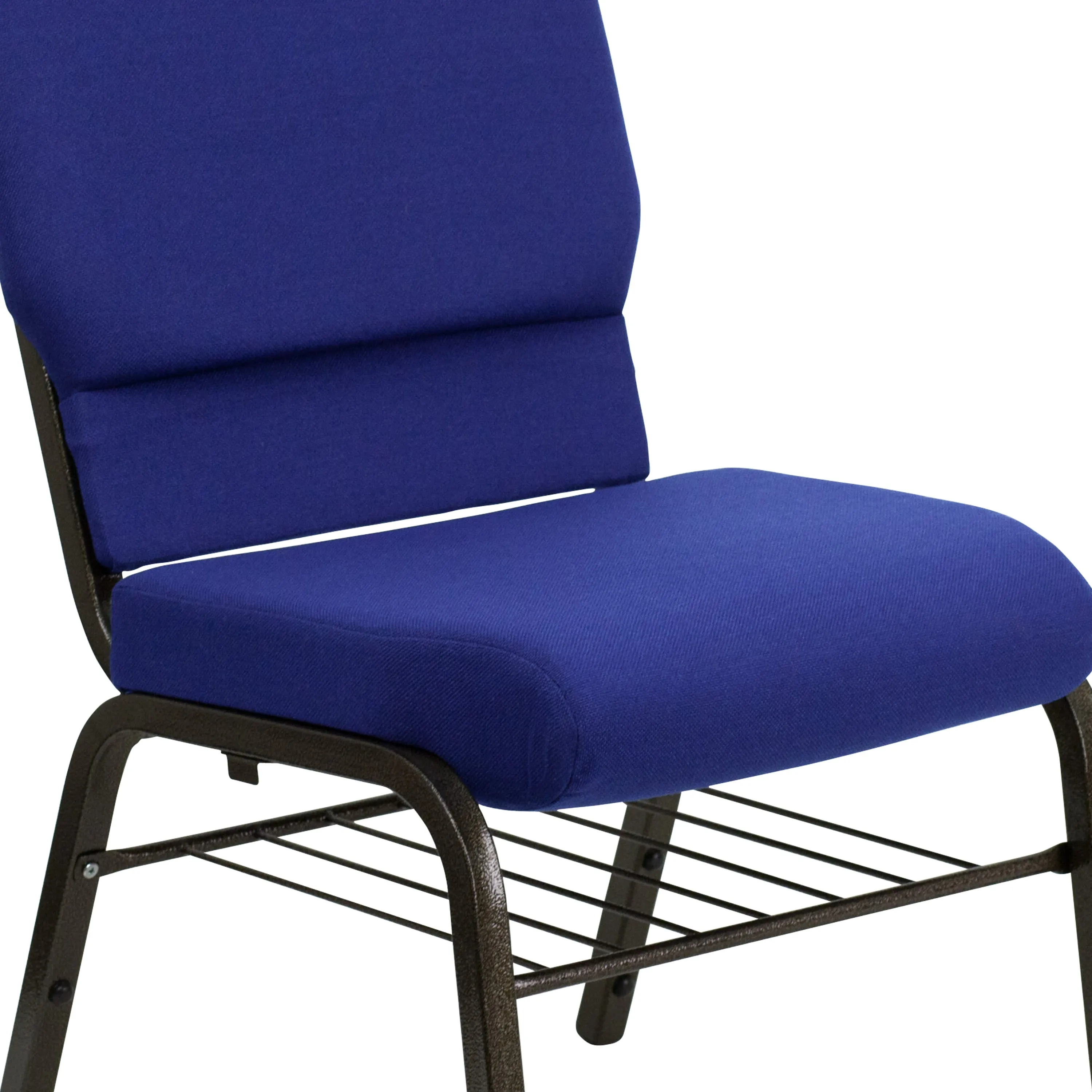 HERCULES Series 18.5''W Church Chair with Book Rack