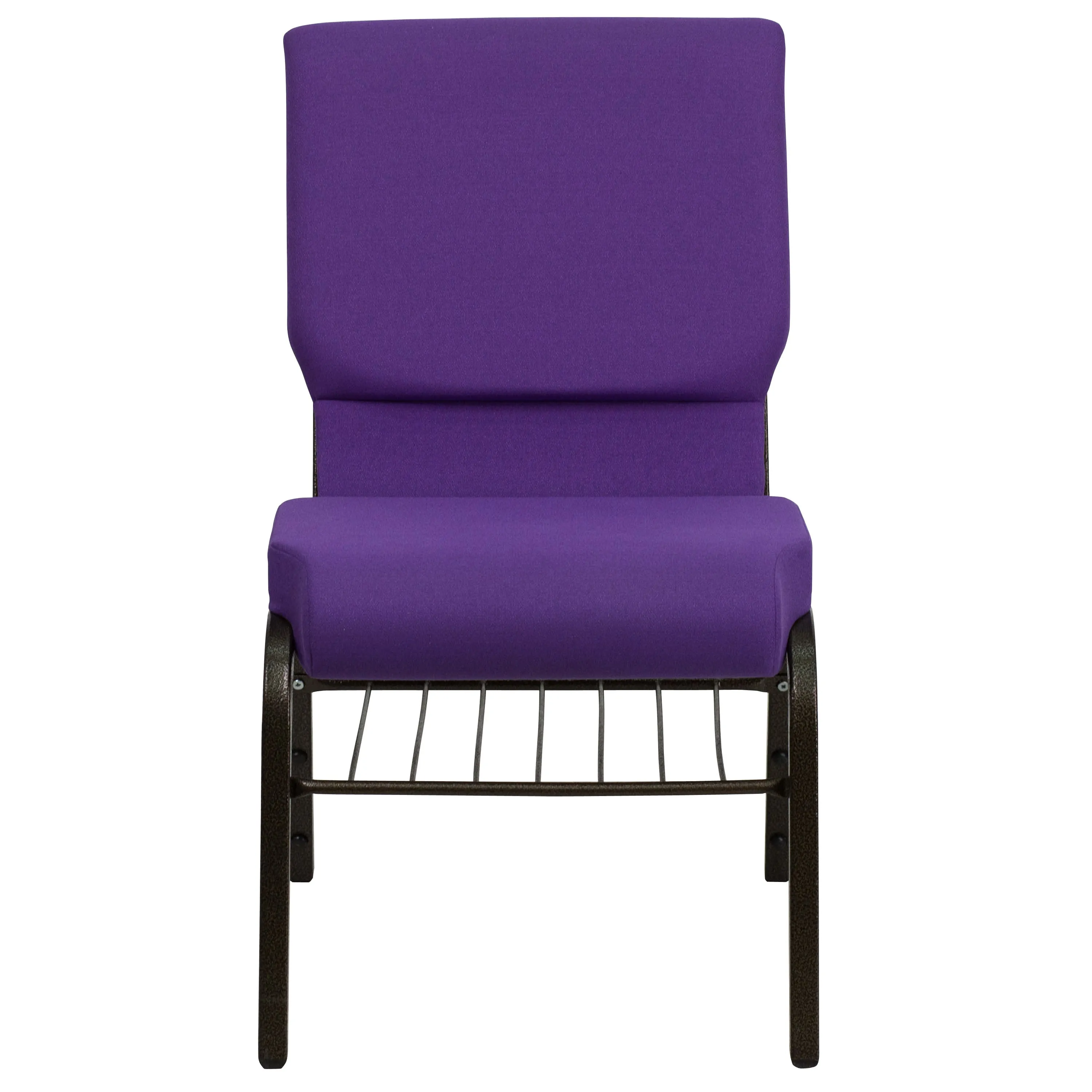 HERCULES Series 18.5''W Church Chair with Book Rack