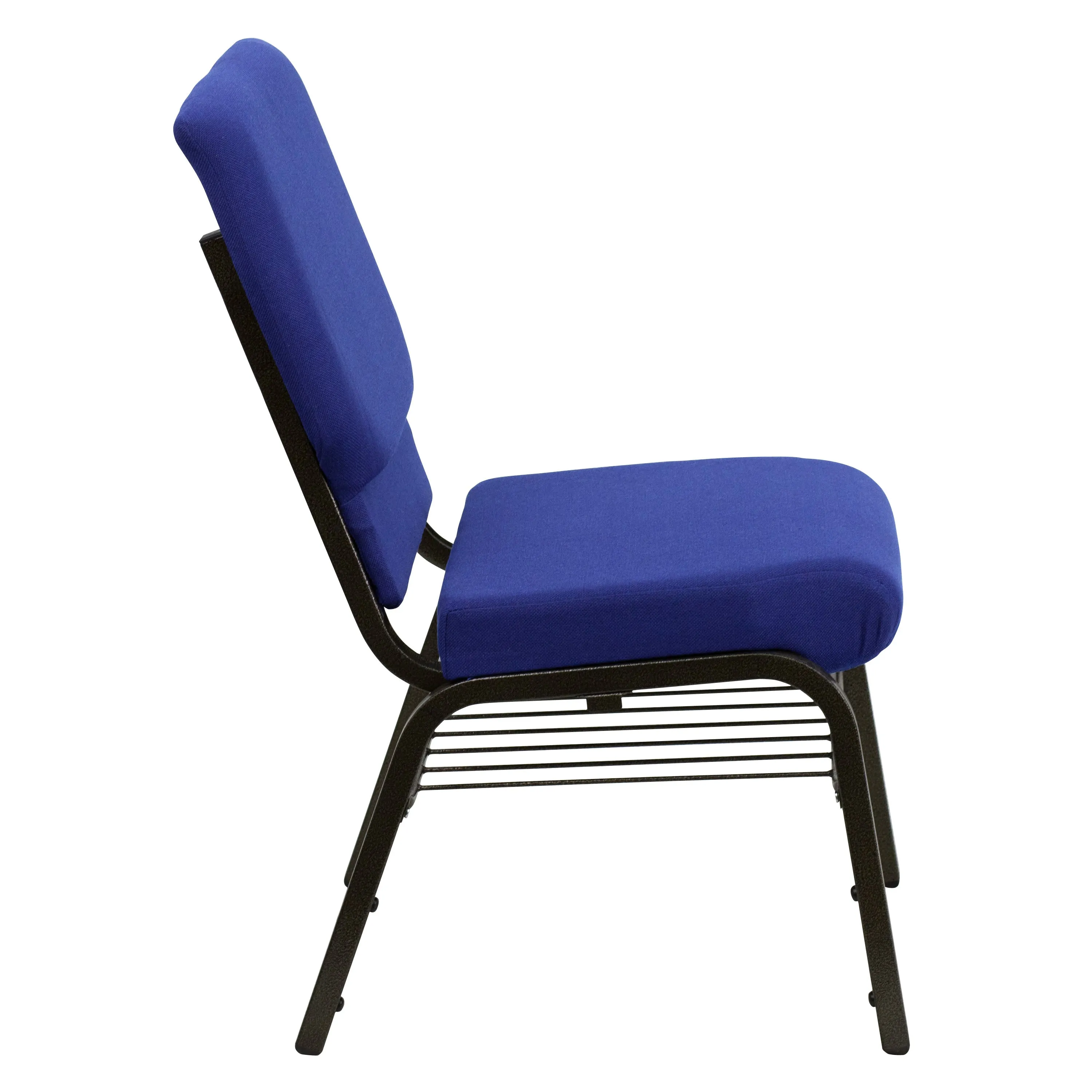 HERCULES Series 18.5''W Church Chair with Book Rack