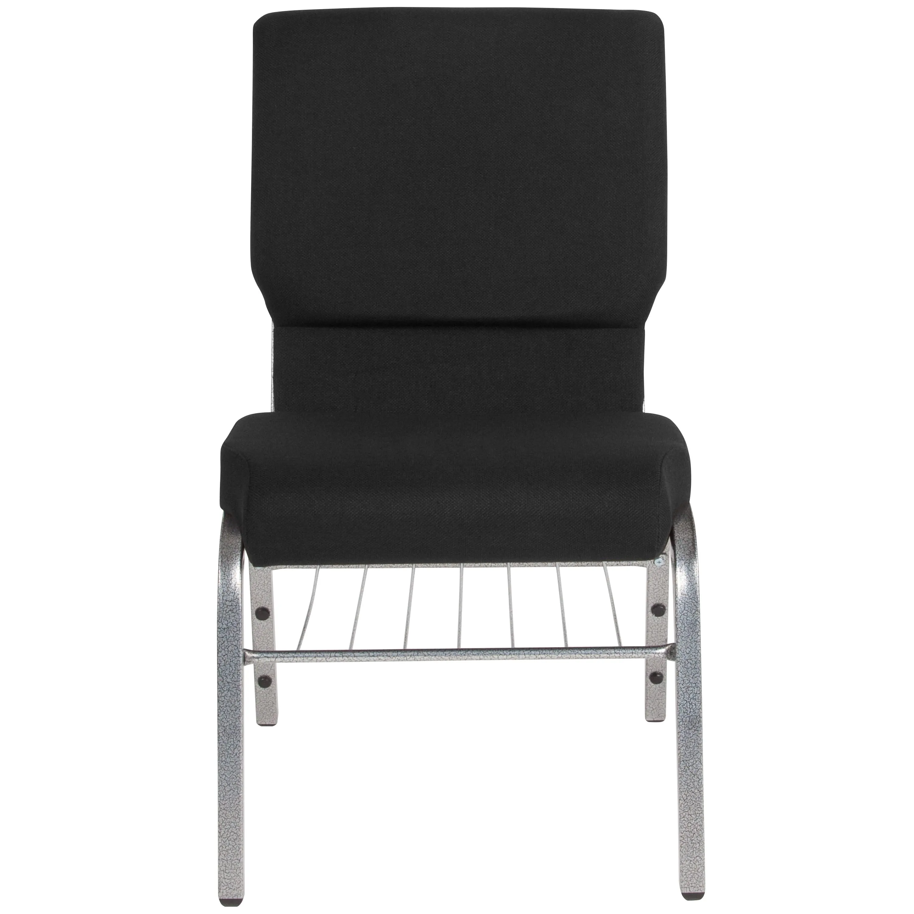 HERCULES Series 18.5''W Church Chair with Book Rack