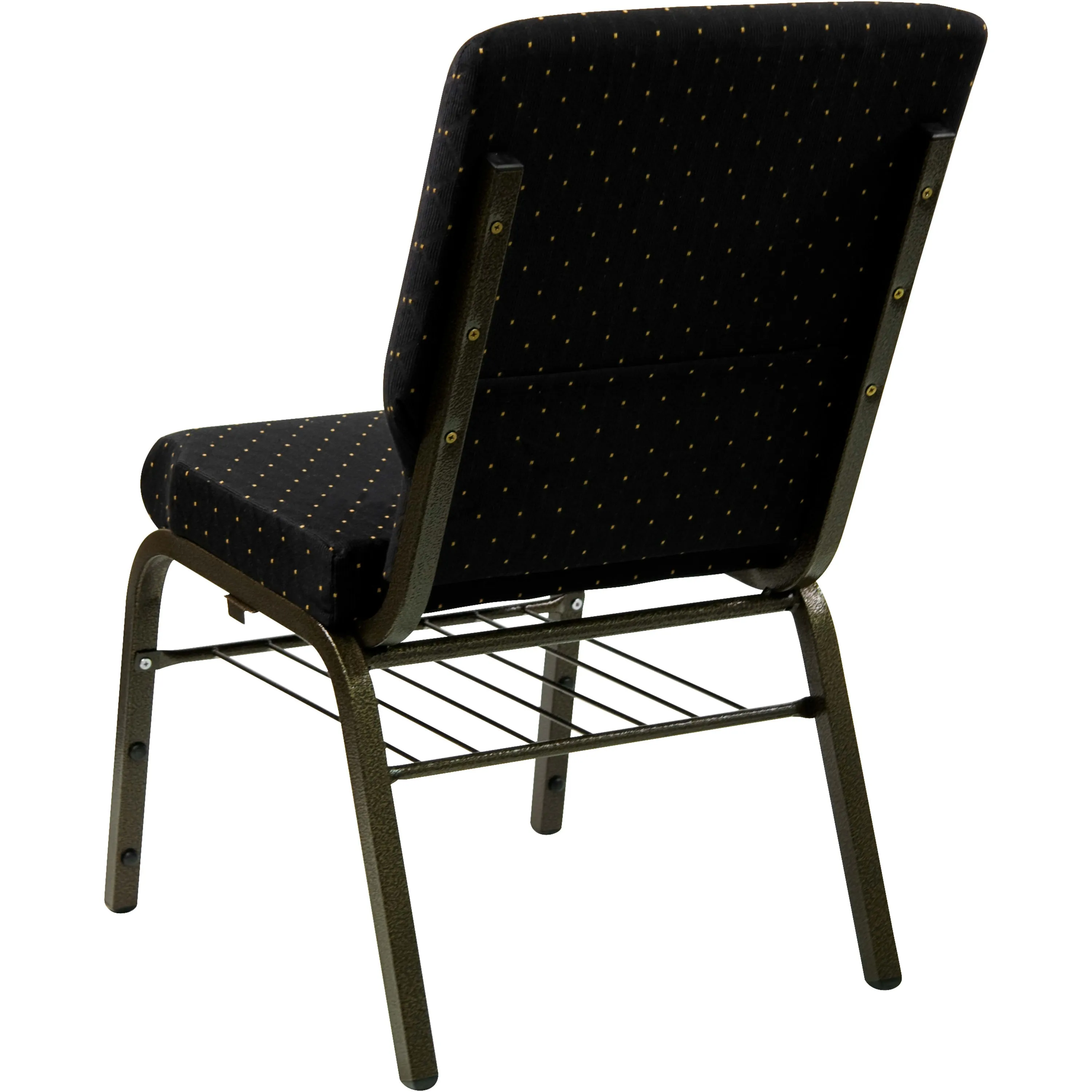 HERCULES Series 18.5''W Church Chair with Book Rack