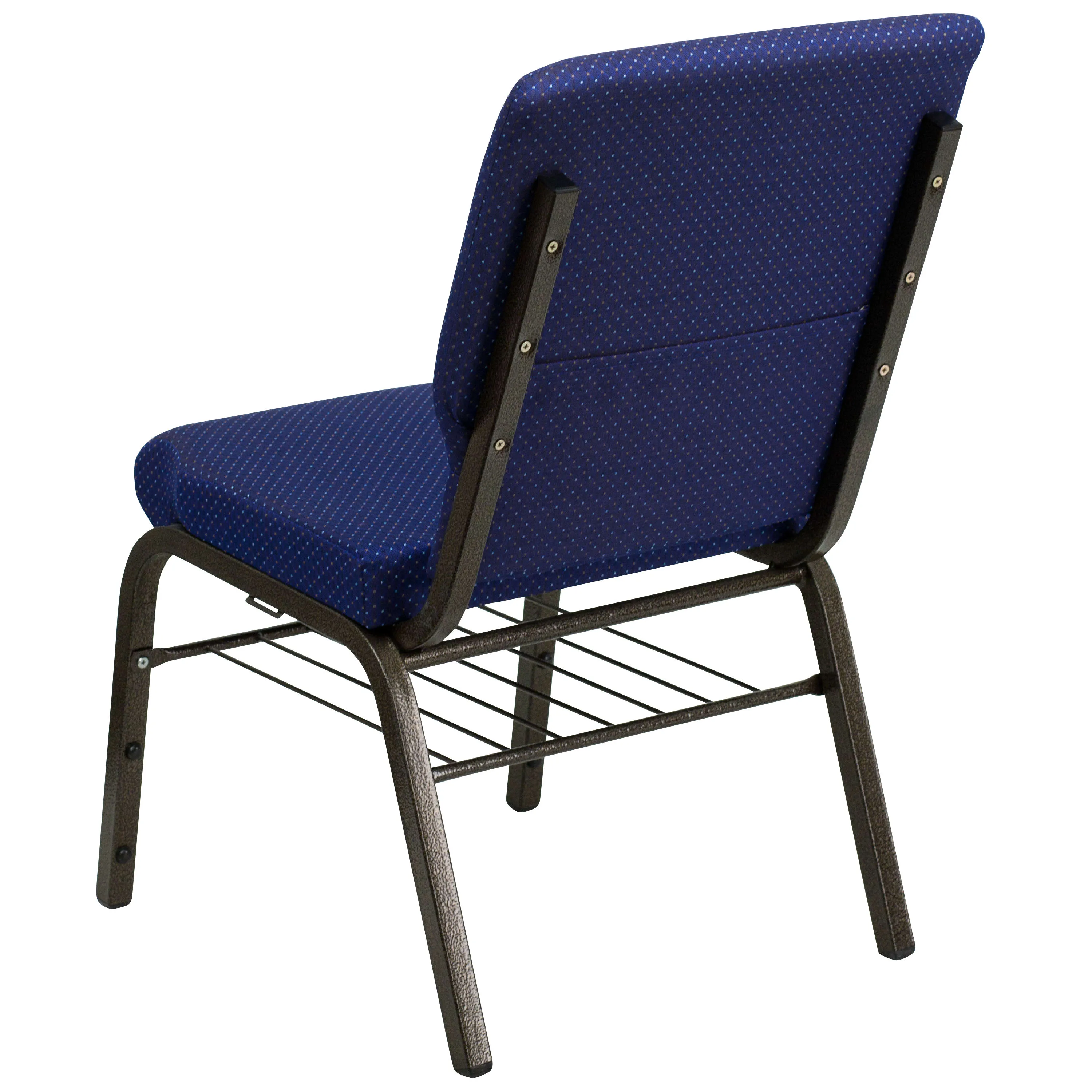 HERCULES Series 18.5''W Church Chair with Book Rack