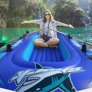 Inflatable Boat 2 People Fishing Boat Double Boat Inflatable Boat Inflatable Boat Rubber Boat