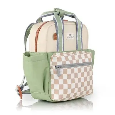 Itzy Ritzy Toddler Backpack - Checkerboard