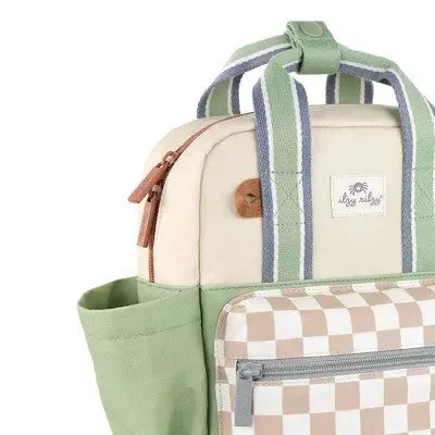 Itzy Ritzy Toddler Backpack - Checkerboard
