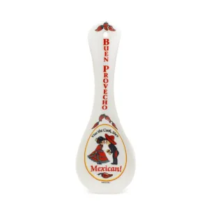 Kitchen Spoon Rest Mexican Gift Buen Provecho