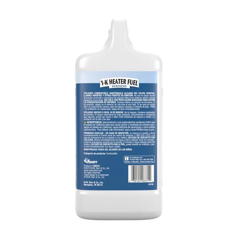 Klean Strip Kerosene For Lamps/Space Heaters 2.5 gal