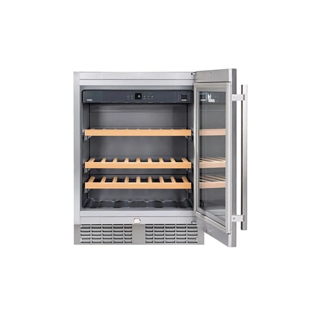 Liebherr UWKes1752 Integrated Wine Cooler, Silver, G Rated