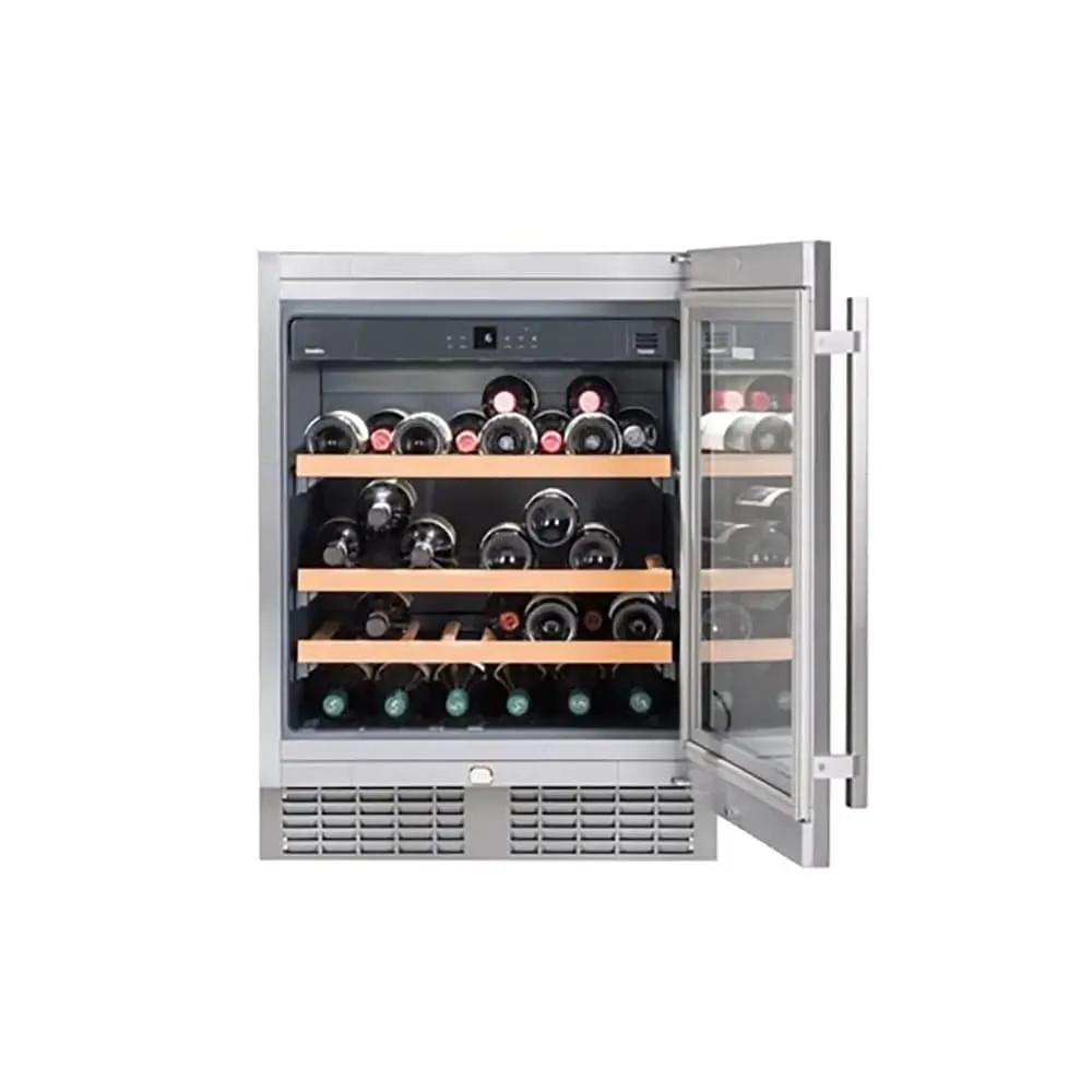 Liebherr UWKes1752 Integrated Wine Cooler, Silver, G Rated