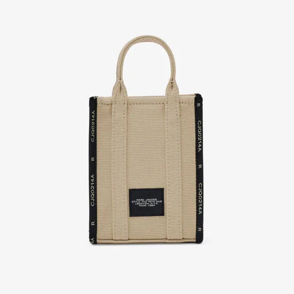 Marc Jacobs Jacquard Mini Tote Bag, Warm Sand