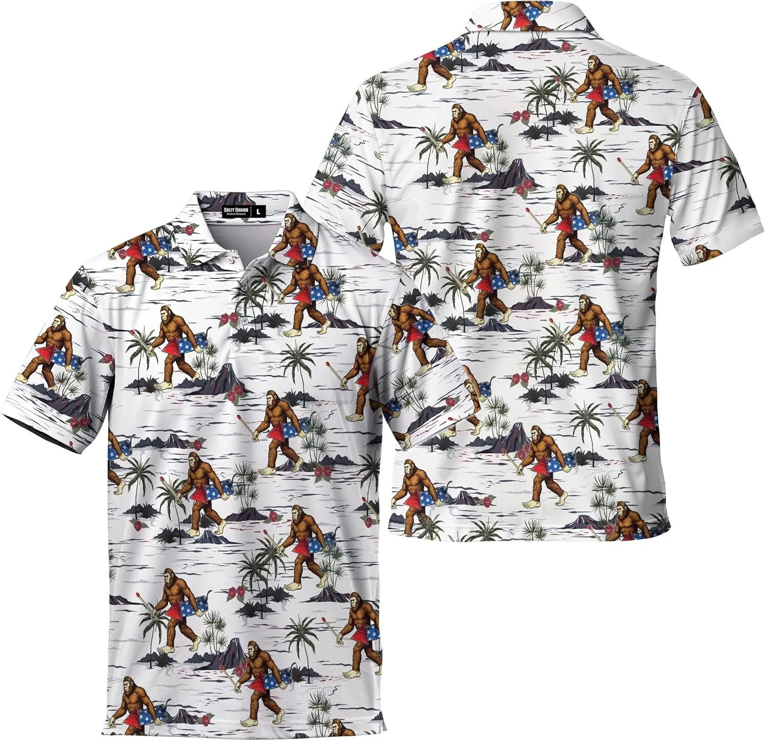 Men's Funny Pineapple LGBT Les Gay Golf Polo Shirt Rainbow Glasses Polo Golf Shirts for Men
