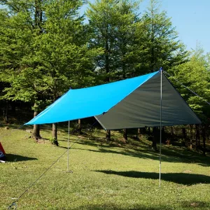 Multi-function Outdoor Waterproof Sunscreen Beach Awning Tent Sun Shelter Pergola (Blue)