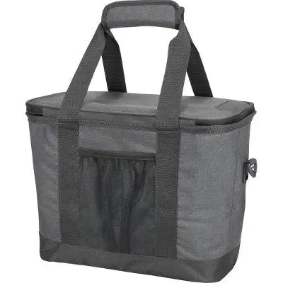 New - CleverMade Eco Soft Sided Cooler Bag Soft Side Collapsible Insulated 21 QT, Gray