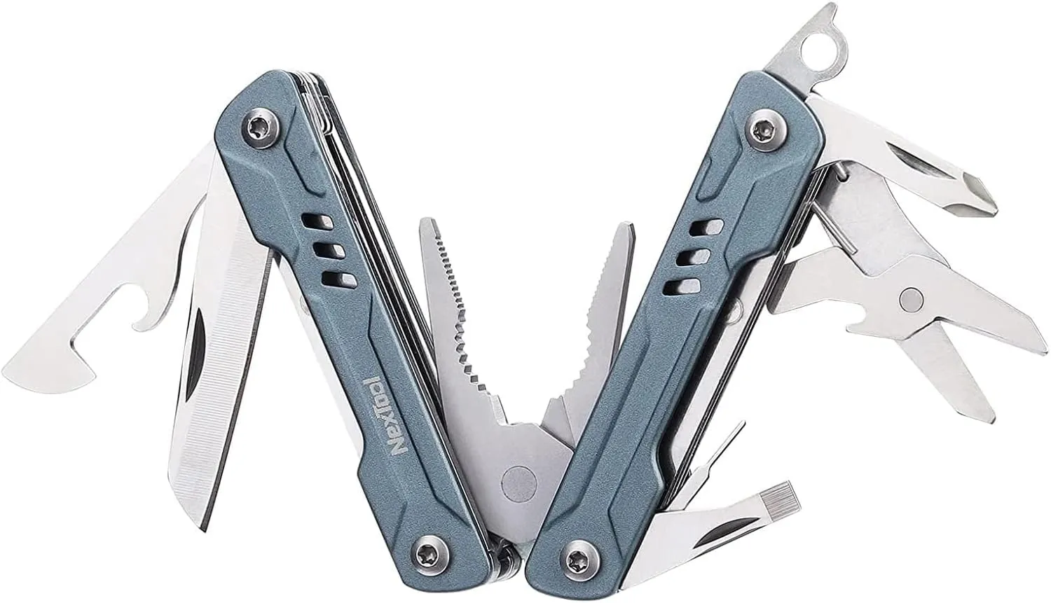 NexTool Keychain Multitool, Mini Multi Pliers with Pocket Knife, Screwdriver and Bottle&Can Opener, Pocket Tool, Father's Day Gifts from DaughterMini Sailor)