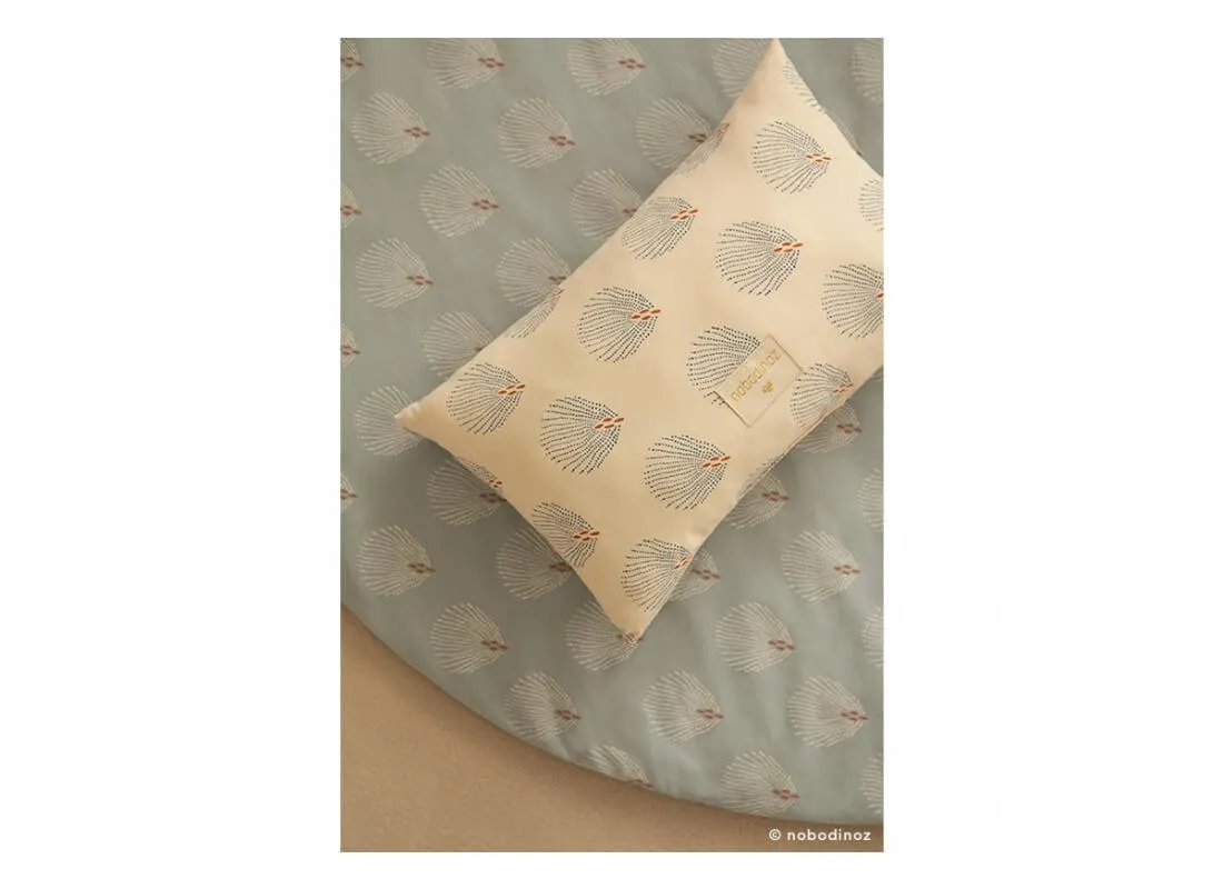 Nobodinoz Full Moon Playmat in White Gatsby / Antique Green