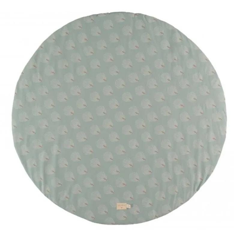 Nobodinoz Full Moon Playmat in White Gatsby / Antique Green
