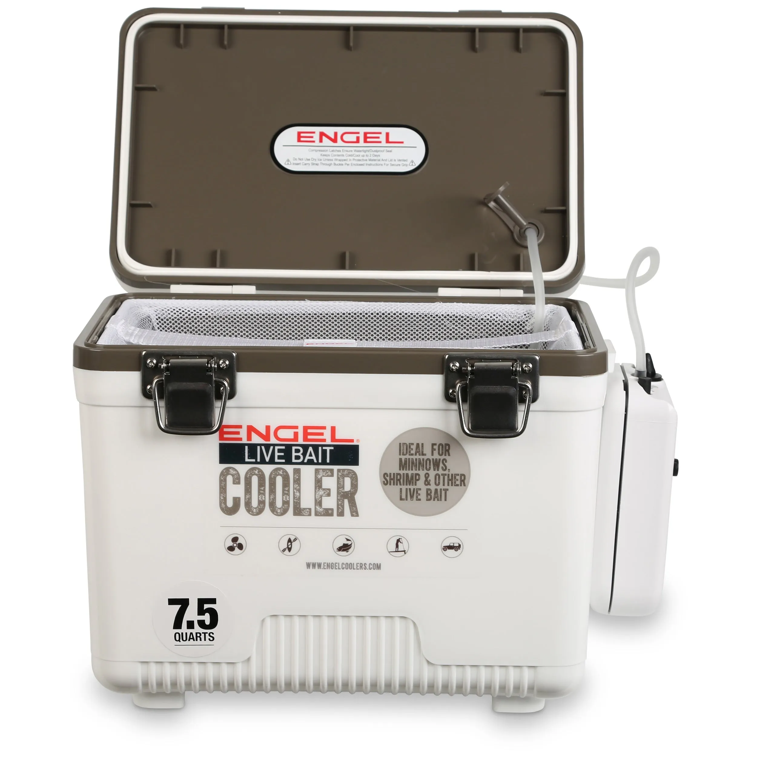 Original 7.5 Quart Live Bait Drybox/Cooler