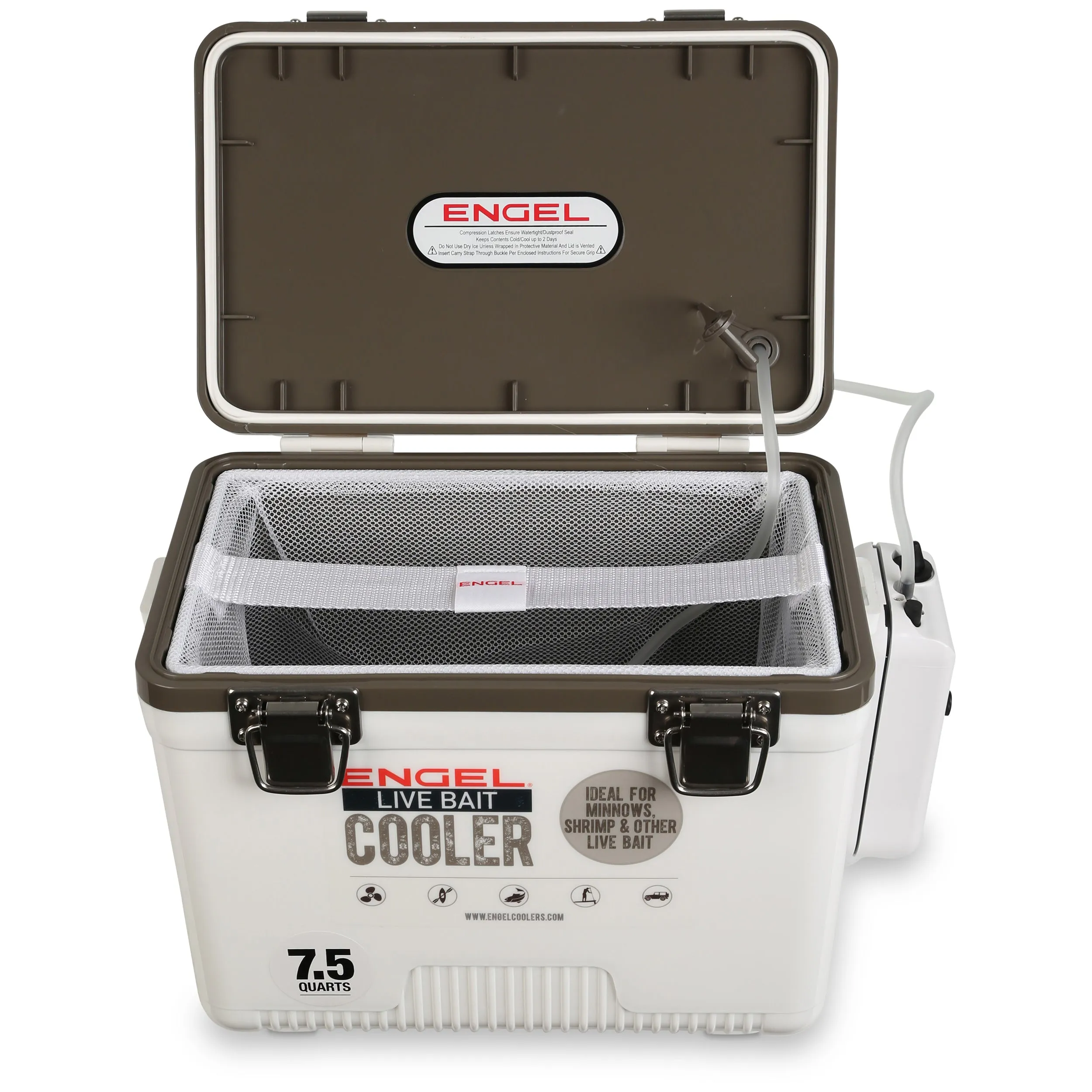 Original 7.5 Quart Live Bait Drybox/Cooler