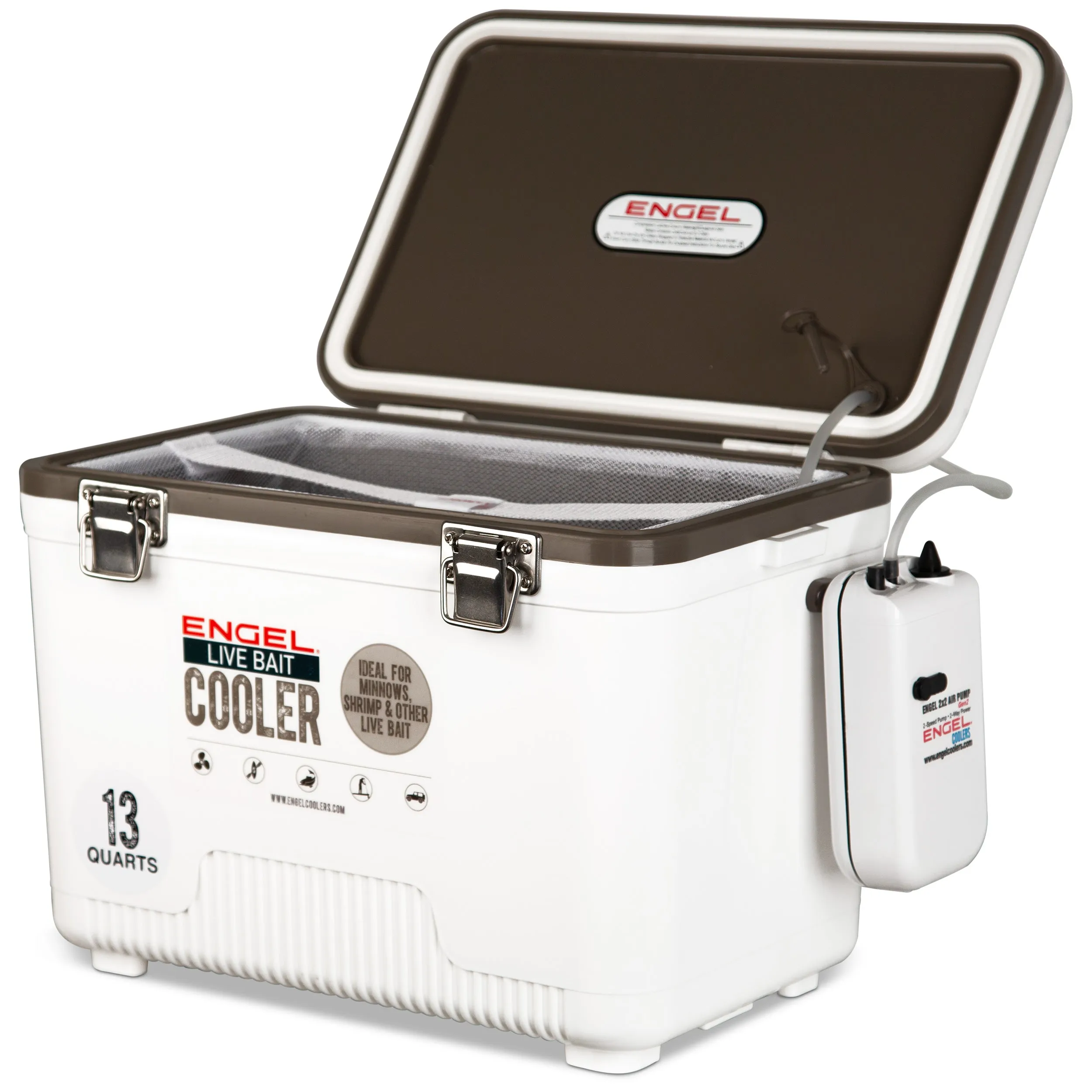 Original 7.5 Quart Live Bait Drybox/Cooler
