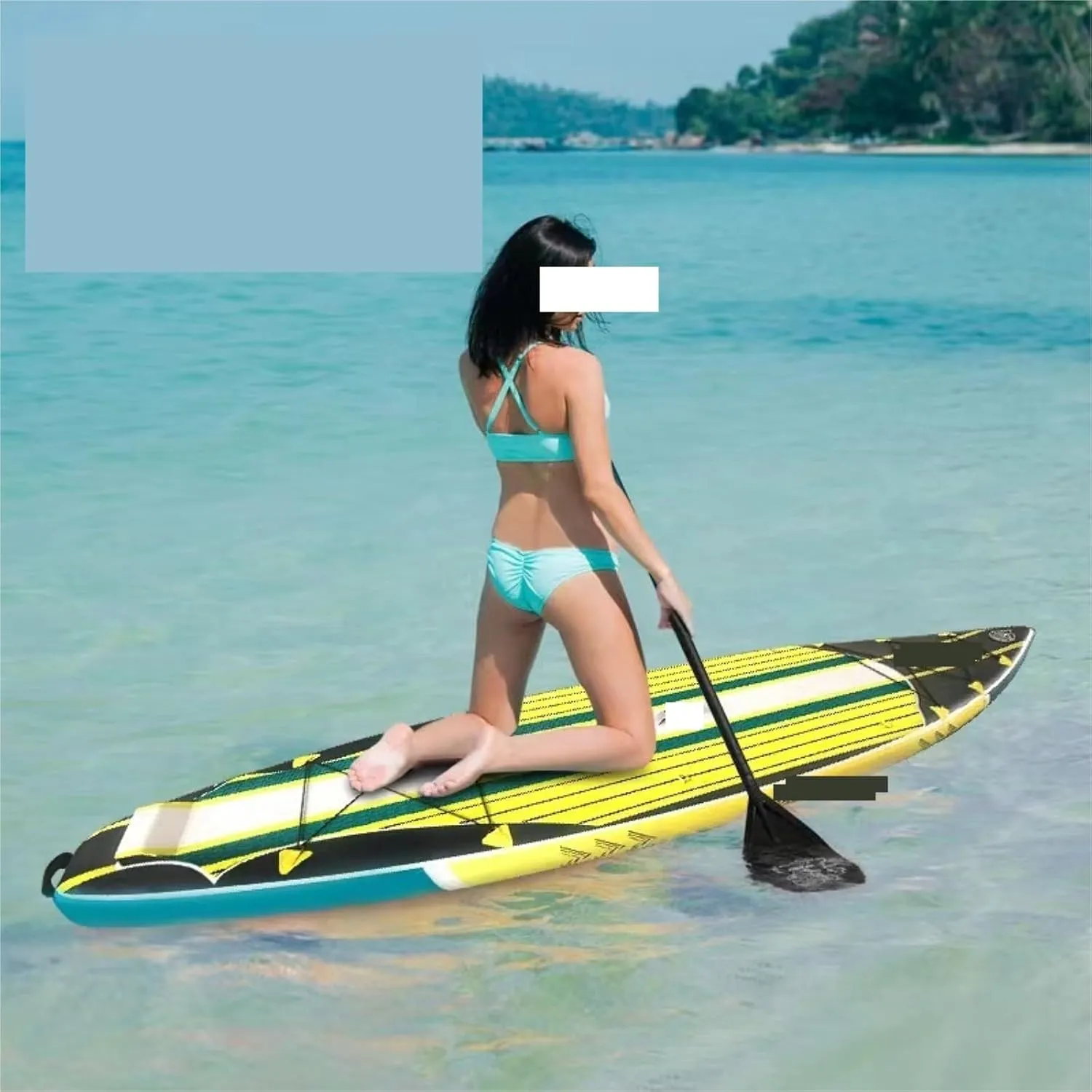 Paddleboard Inflatable Surfboard Stand Up Inflatable Paddle Board Paddle Board Storage Folding Complete Set