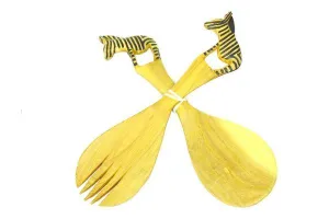 Salad Set Zebra