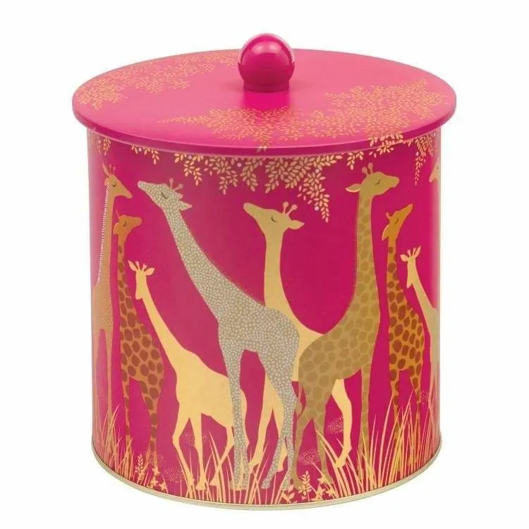 Sara Miller Giraffe Biscuit Barrel