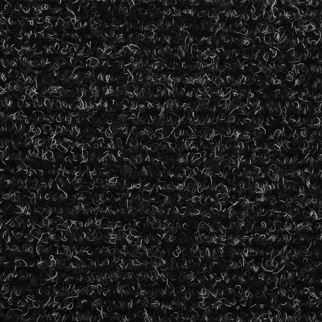 Self-adhesive Stair Mats 10 pcs Dark Grey 56x17x3 cm Needle Punch