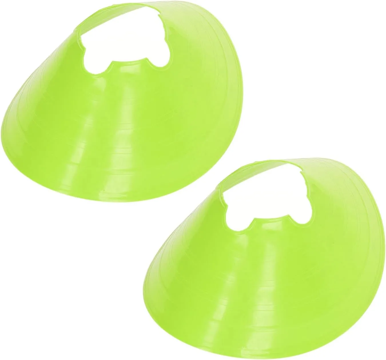 Sempoda Training with 10 PCS Premium 8cm Flower Soccer Disc Cones, Durable Marker Discs for Obstacle Courses, Corner Marking and Sports Cone Drills