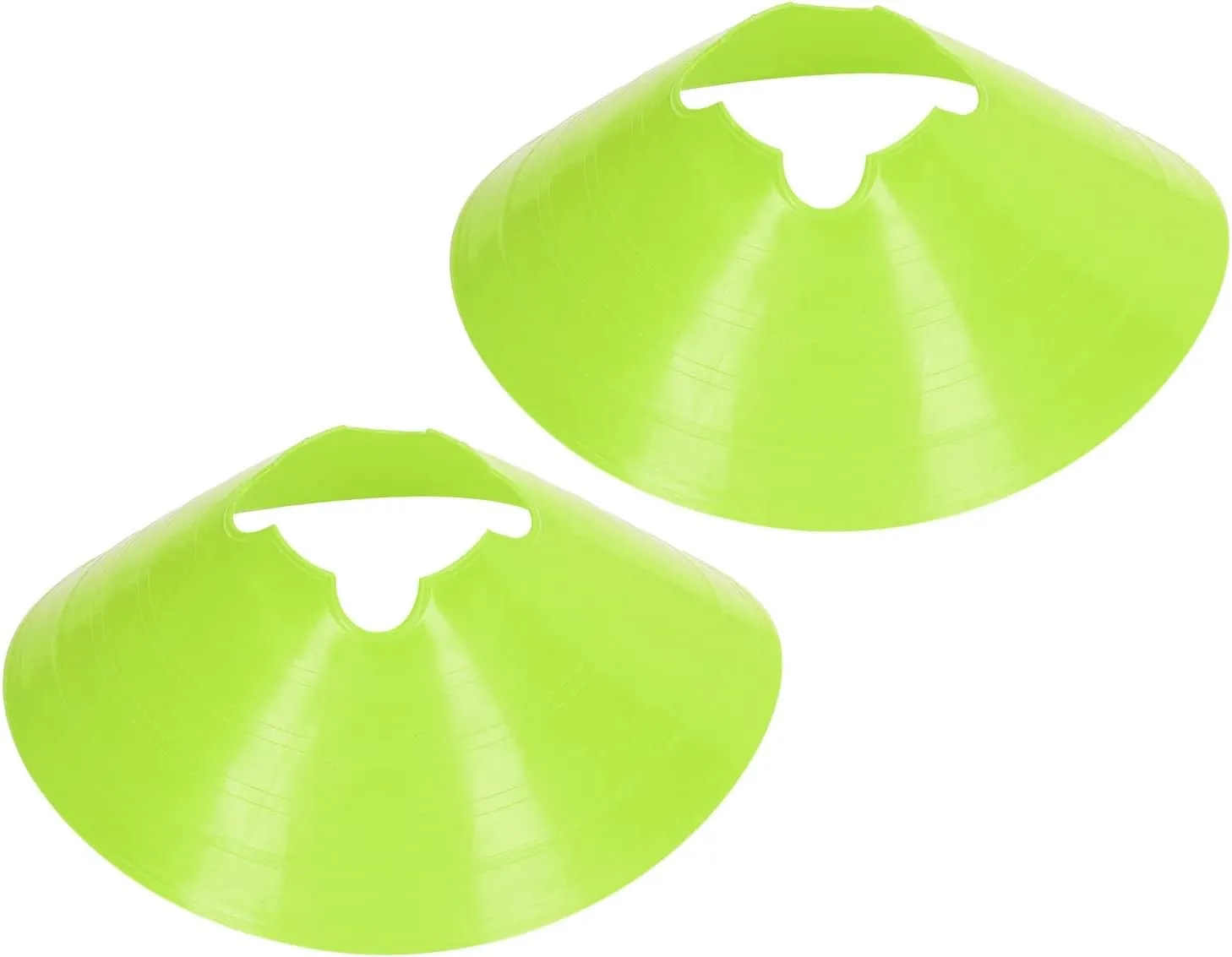 Sempoda Training with 10 PCS Premium 8cm Flower Soccer Disc Cones, Durable Marker Discs for Obstacle Courses, Corner Marking and Sports Cone Drills