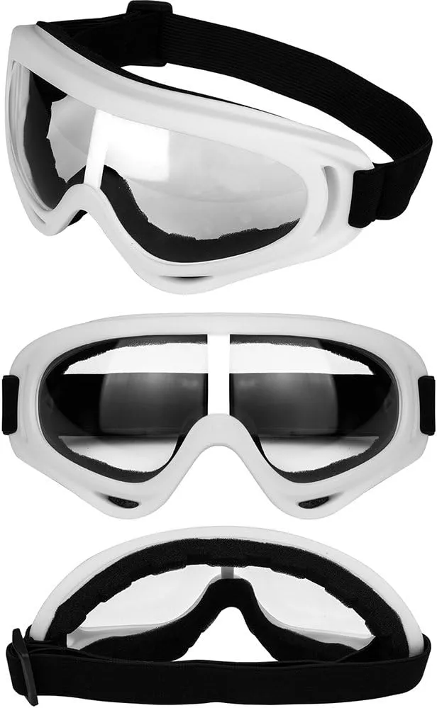 Ski Goggles, Pack of 4 - Snowboard Motorcycle Goggles Tactical Combat Military Glasses