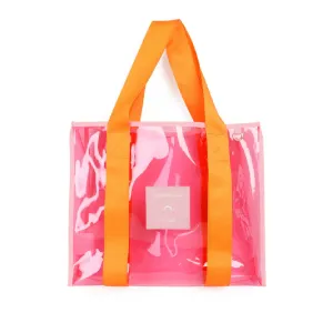 The Somewhere Co. Cheeky Tote - Orange & Pink