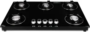 Thermador Gas Stoves | Premium Glass Hob | For Efficient Cooking by Home Chefs | Heavy Pan Support 5 Burner Design Scratch-Resistant |