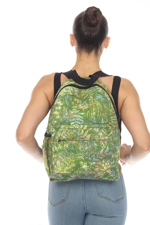 Tie Dye Succulent BackPack