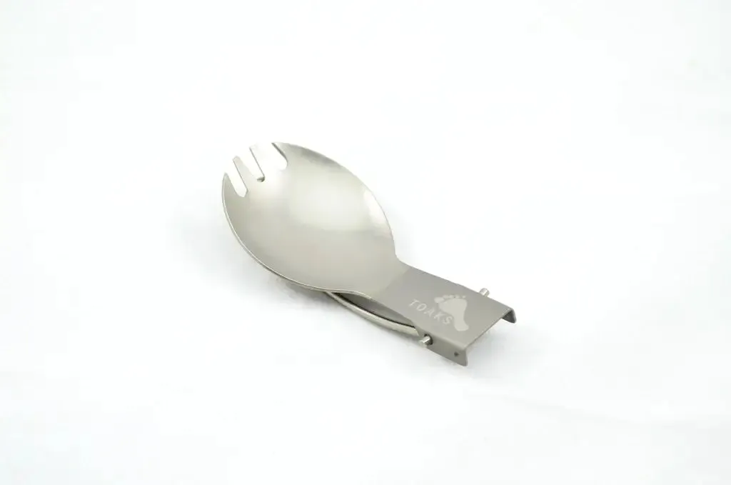 Titanium Folding Spork