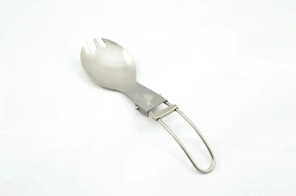 Titanium Folding Spork