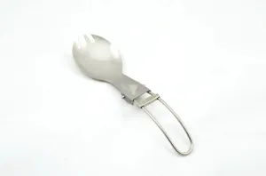 Titanium Folding Spork