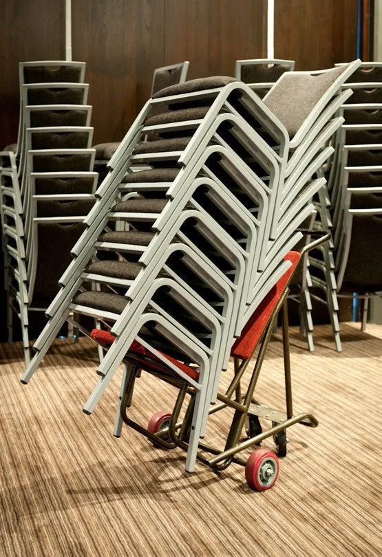 Trolley - 4 Wheel Banquet Chair | In Stock