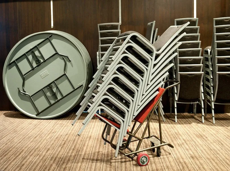 Trolley - 4 Wheel Banquet Chair | In Stock