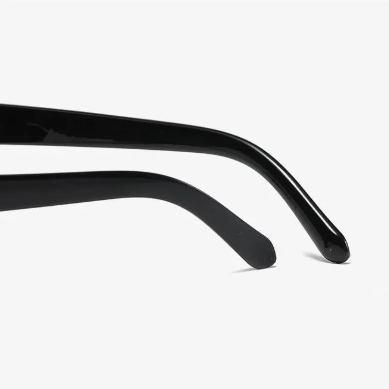 Women's Vintage Small Rectangle Frame Sunglasses with UV Protection