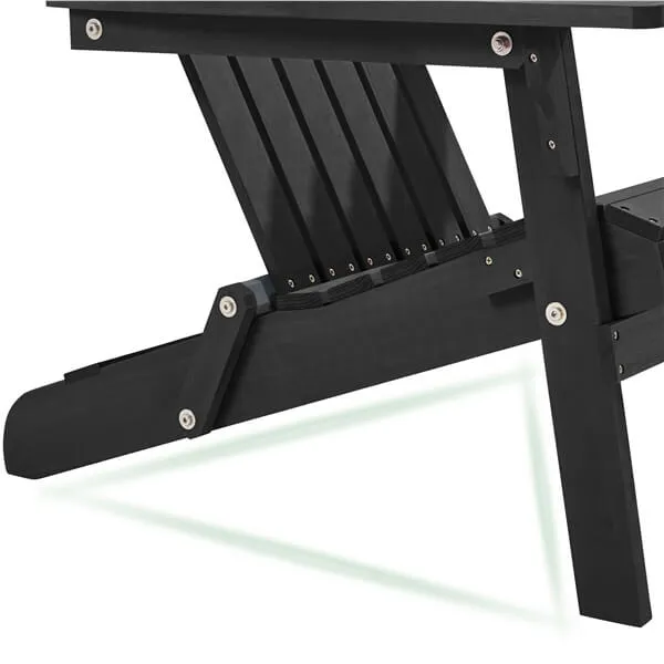Yaheetech Folding Adirondack Chair Set of 2