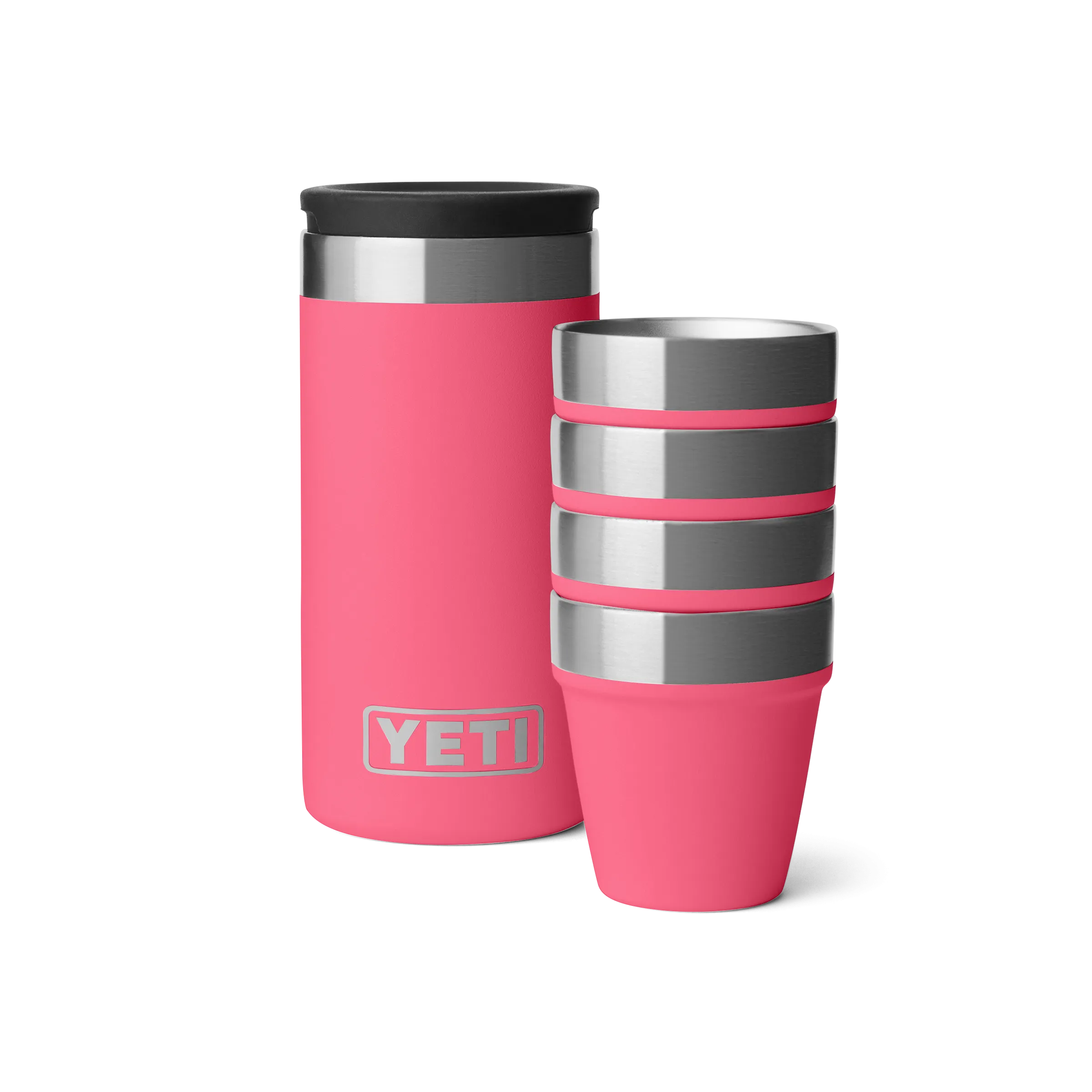 Yeti Shot Glasses & Case - Tropical Pink